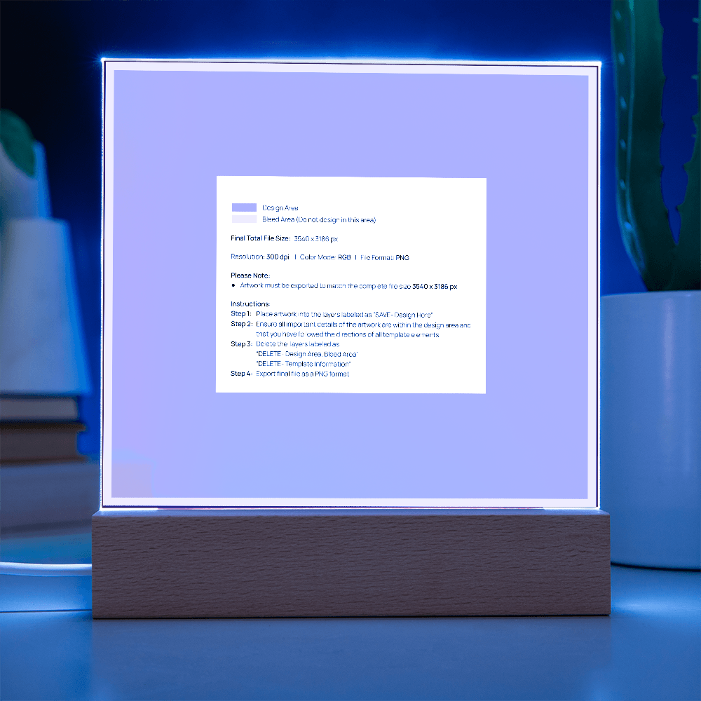 Acrylic Plaque for Dad — Father's Day Gift 2026