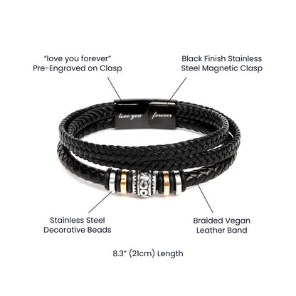 Dad Bracelet — Love You Forever Father's Day Gift