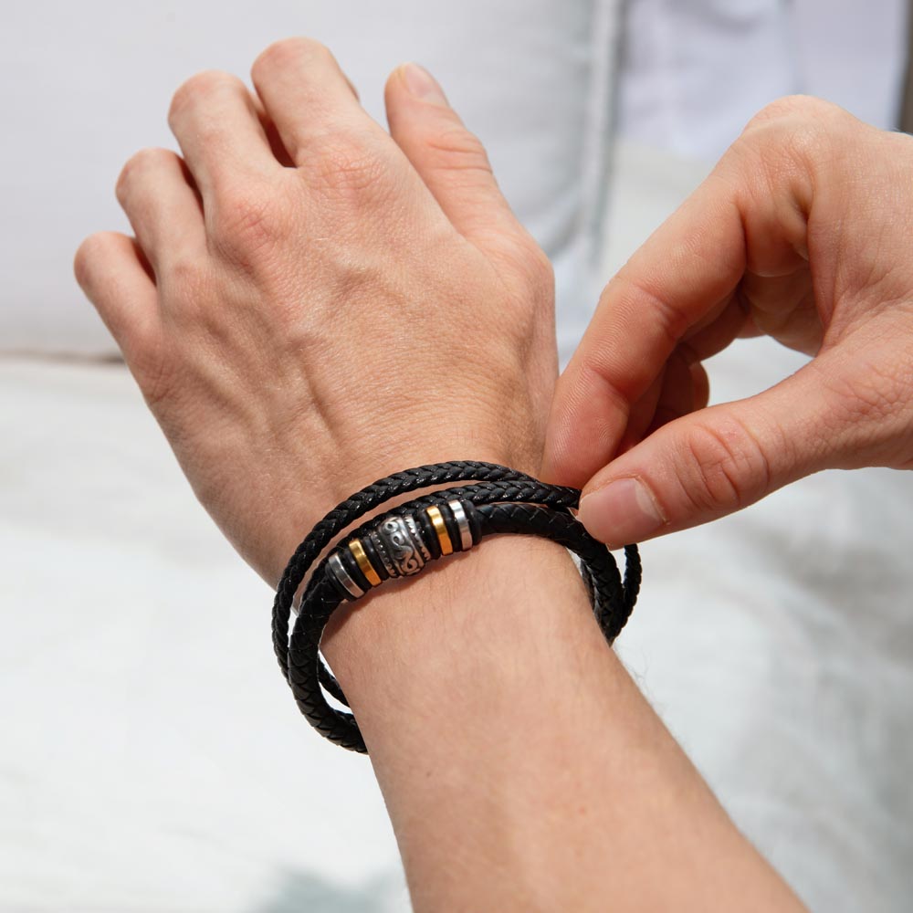 Dad Bracelet — Love You Forever Father's Day Gift