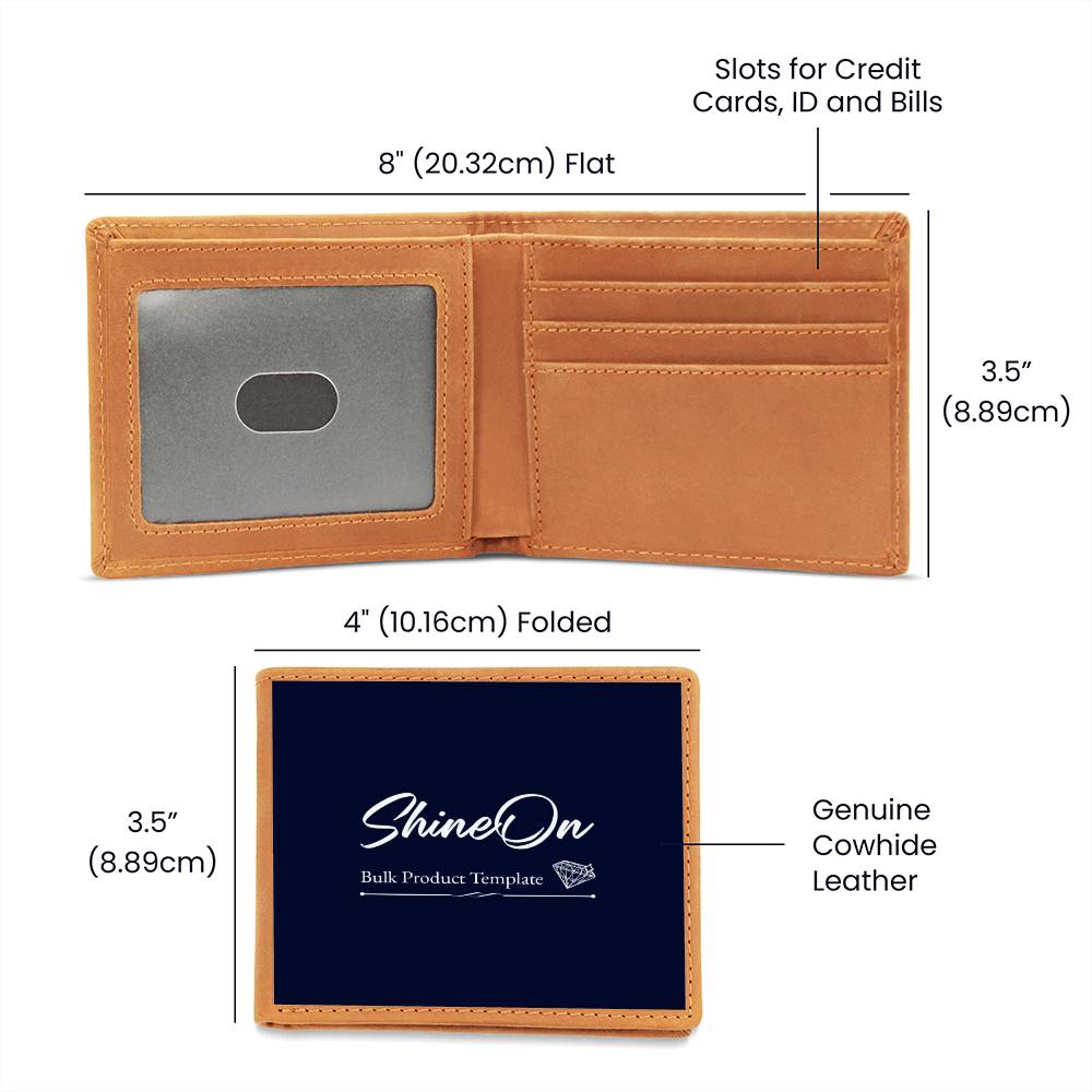 Leather Wallet for Dad — Father's Day Gift 2026