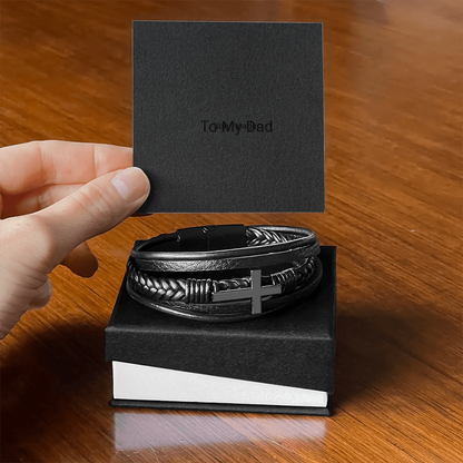 Cross Bracelet for Dad — Father's Day Gift 2026