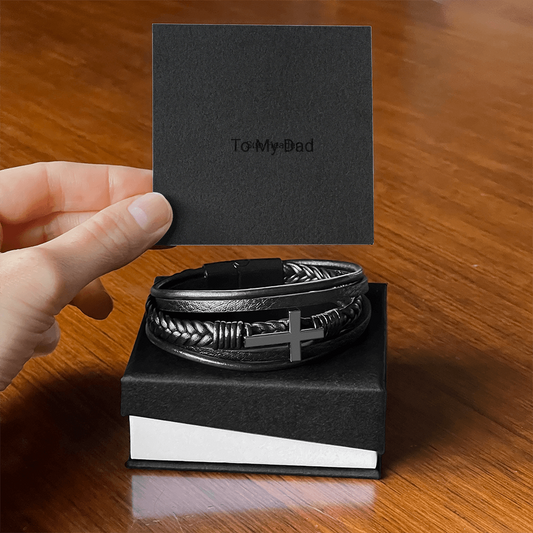Cross Bracelet for Dad — Father's Day Gift 2026
