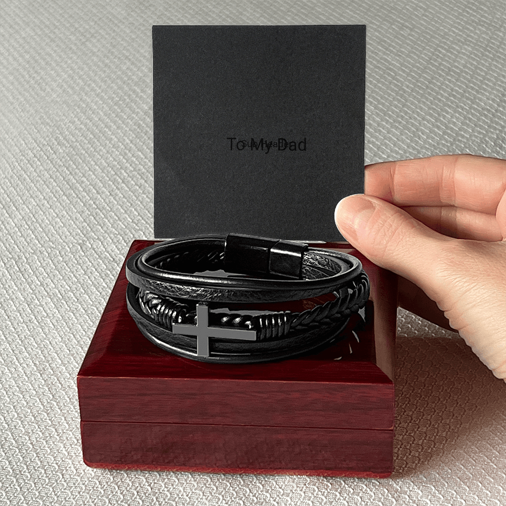 Cross Bracelet for Dad — Father's Day Gift 2026