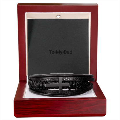 Cross Bracelet for Dad — Father's Day Gift 2026