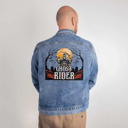 Our custom-designed Men's DTG Denim Jacket is the perfect way to elevate your classic look without compromising on comfort.