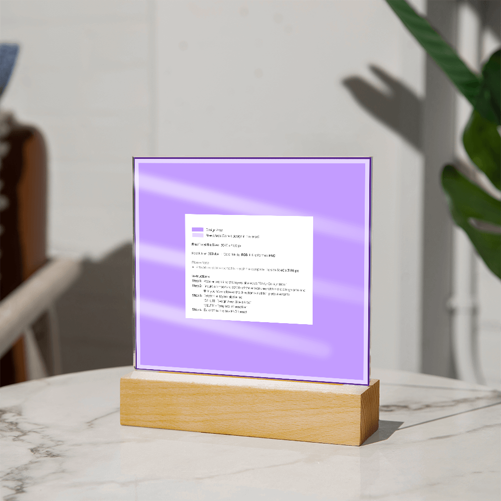 Acrylic Plaque for Dad — Father's Day Gift 2026