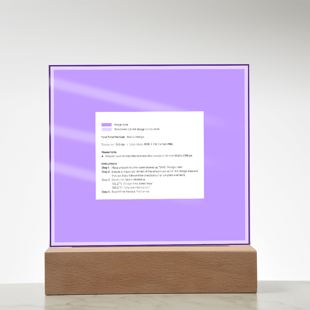 Acrylic Plaque for Dad — Father's Day Gift 2026