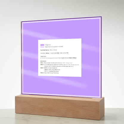 Acrylic Plaque for Dad — Father's Day Gift 2026