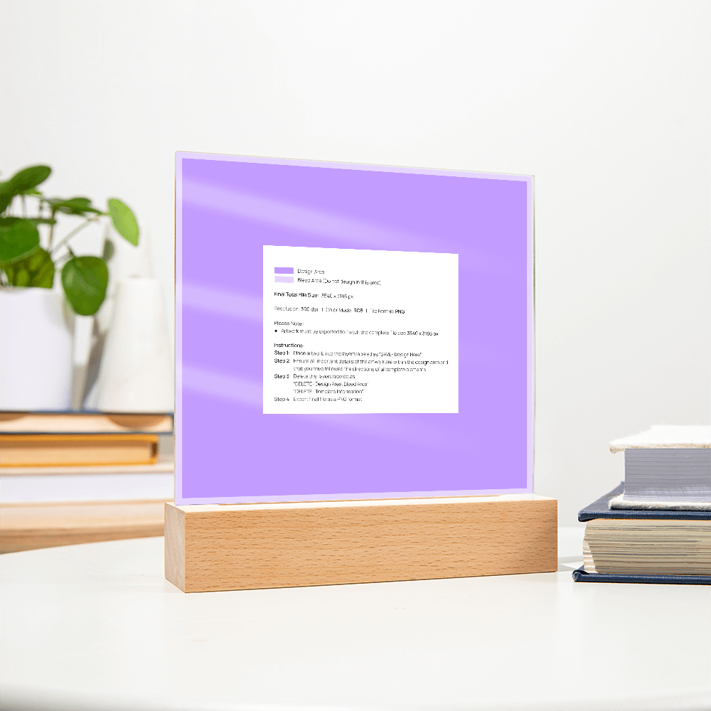 Acrylic Plaque for Dad — Father's Day Gift 2026