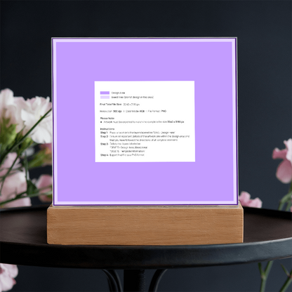 Acrylic Plaque for Dad — Father's Day Gift 2026