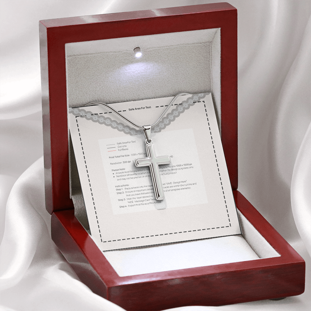 Cross Necklace for Dad — Father's Day Gift 2026