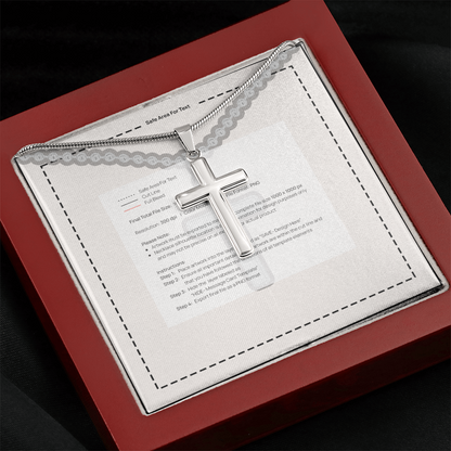 Cross Necklace for Dad — Father's Day Gift 2026