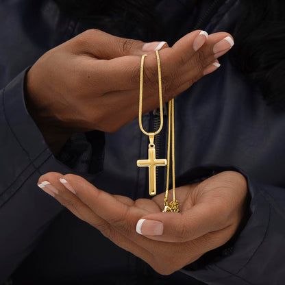Cross Necklace for Dad — Personalized Gift