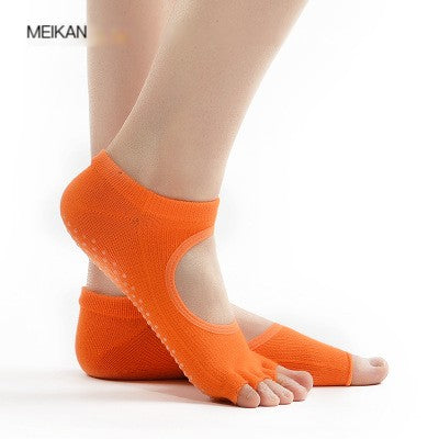 Toe Yoga Socks, Non-Slip Floor Socks