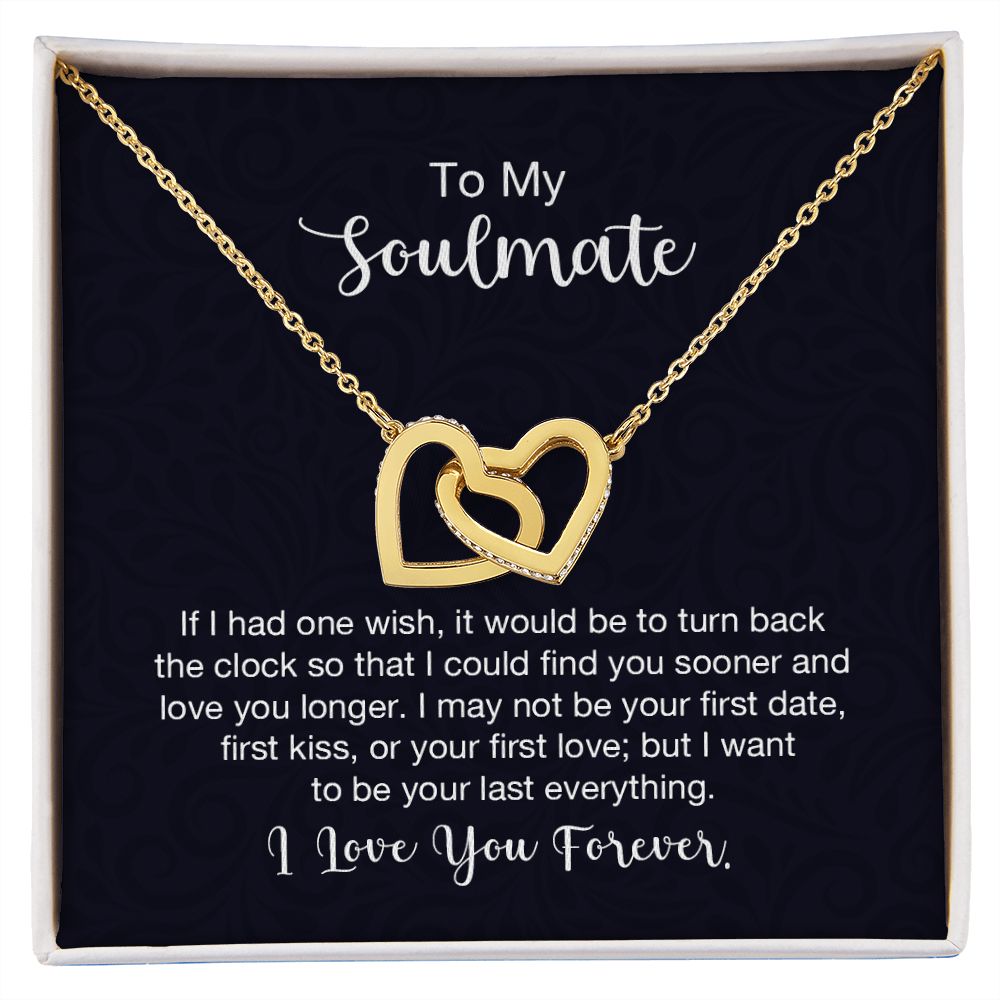 Interlocking Hearts Necklace -