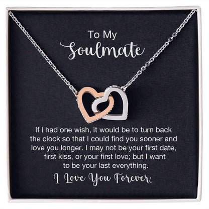 Interlocking Hearts Necklace -