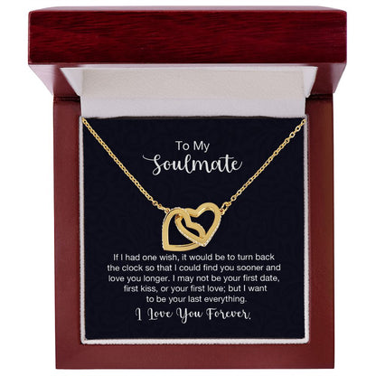 Interlocking Hearts Necklace -