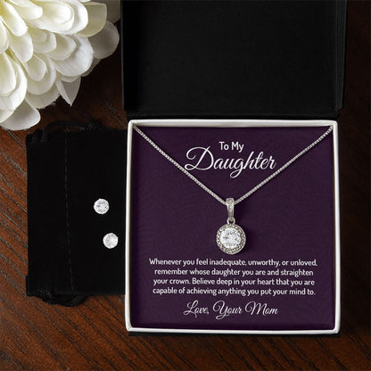 Cubic Zirconia Earring Set -