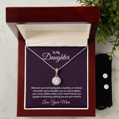 Cubic Zirconia Earring Set -
