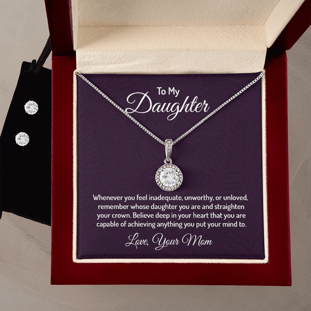 Cubic Zirconia Earring Set -