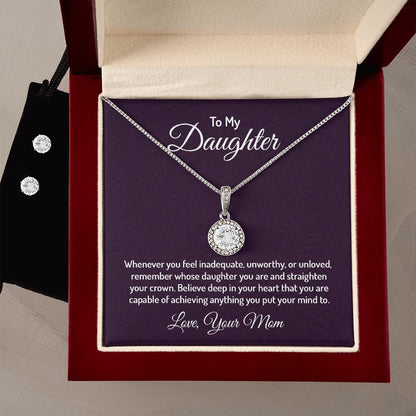 Cubic Zirconia Earring Set -